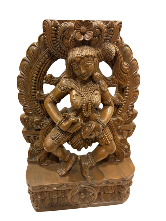 Apsara statue